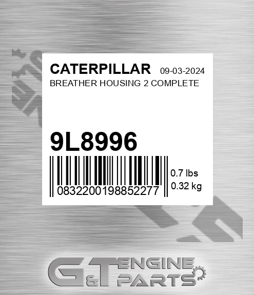 9L8996 Housing for CATERPILLAR