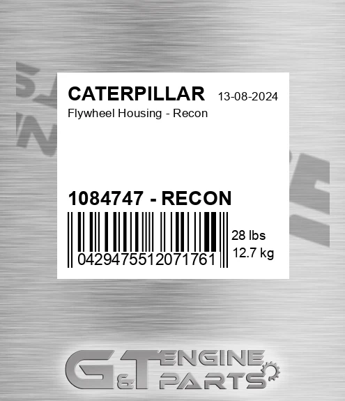 1084747 - RECON Flywheel Housing - Recon for CATERPILLAR