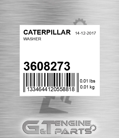 360-8273 Washer for CATERPILLAR