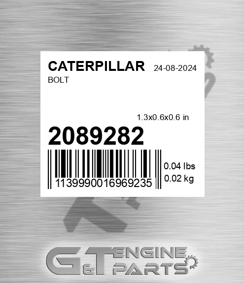 208-9282 Bolt