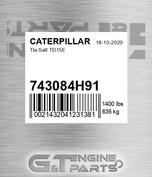 743084H91 Tla Salt Td15e