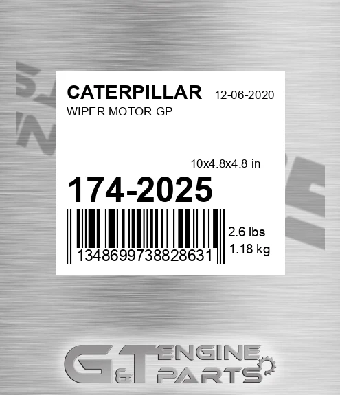 174-2025 Wiper Motor Gp