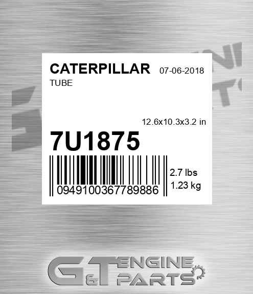 7U1875 Tube for CATERPILLAR