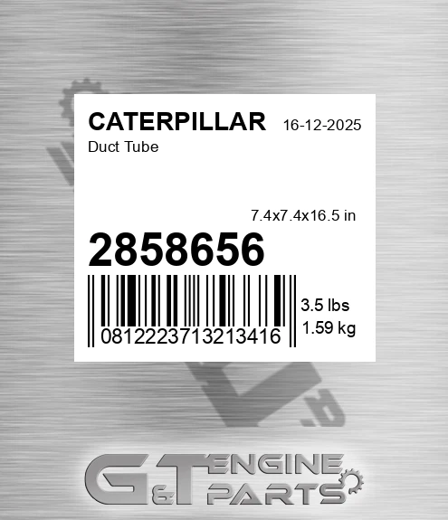 2858656 Duct Tube for CATERPILLAR