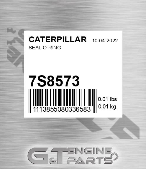 7S-8573 Seal O-ring for CATERPILLAR