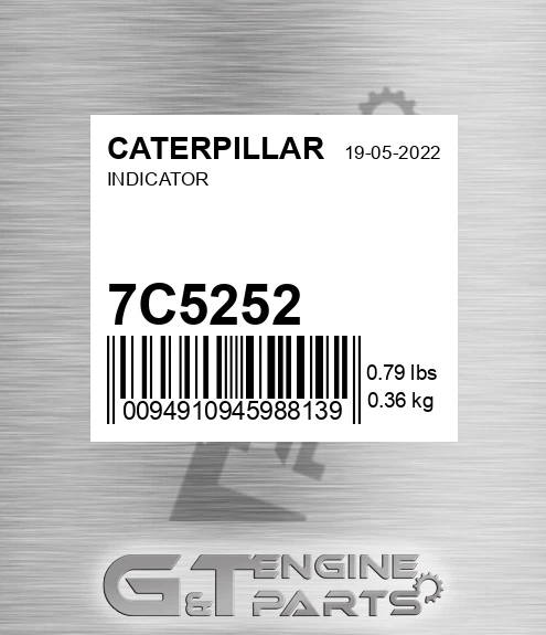 7C-5252 Indicator for CATERPILLAR