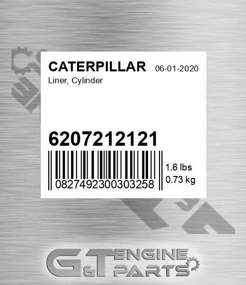 6207212121 Liner, Cylinder
