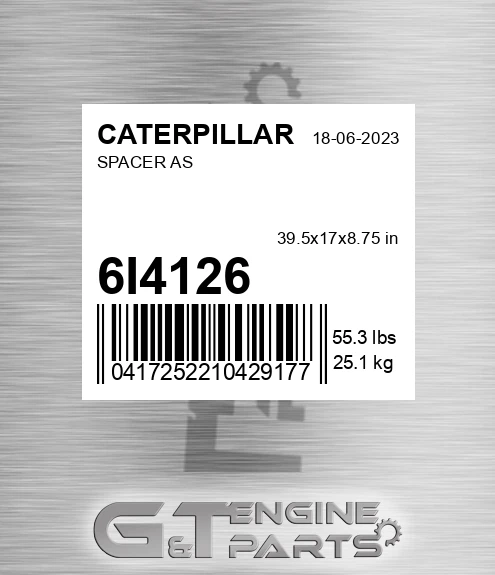 6I4126 Spacer As