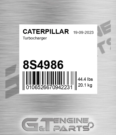 8S4986 Turbocharger for CATERPILLAR