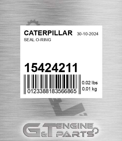 15424211 Seal O-ring