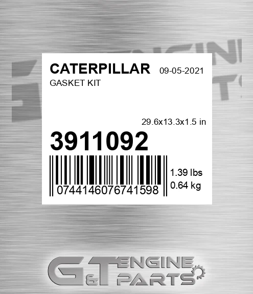 391-1092 Gasket Kit