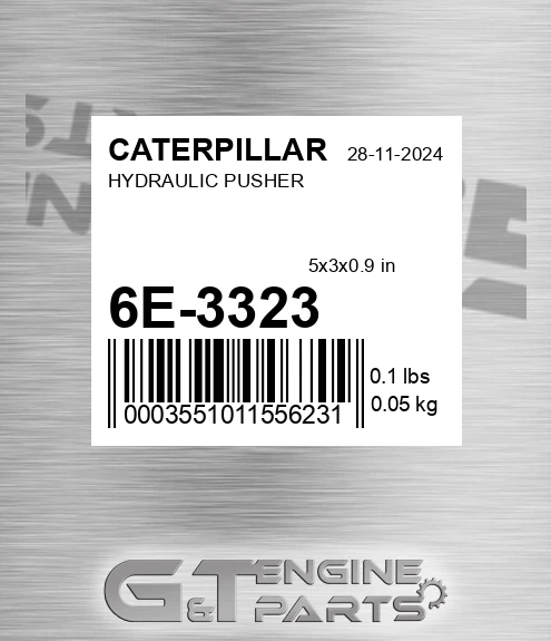 6E-3323 Hydraulic Pusher