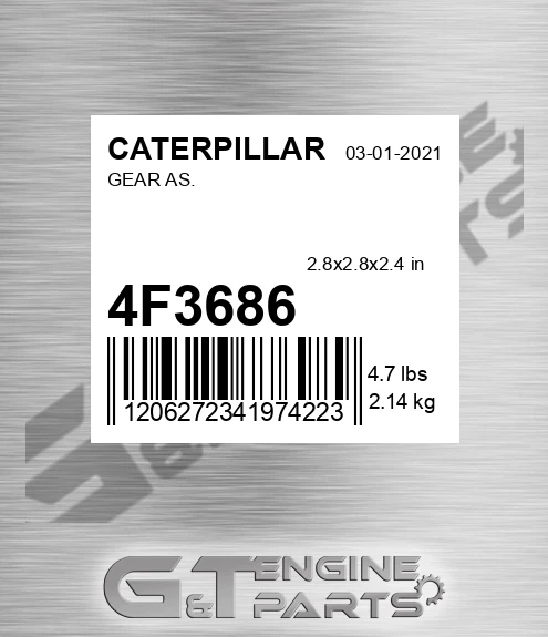 4F3686 Gear As.