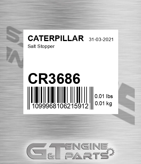 CR3686 Salt Stopper