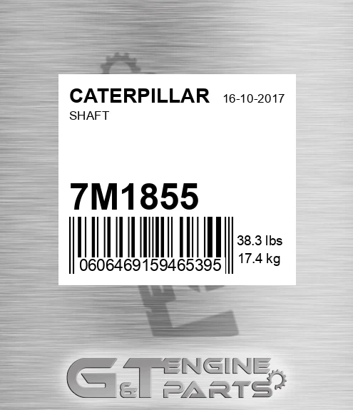 7M-1855 Shaft for CATERPILLAR