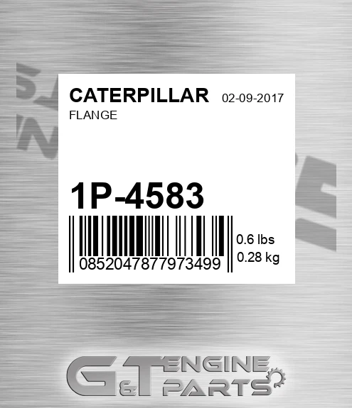 1P-4583 Flange for CATERPILLAR