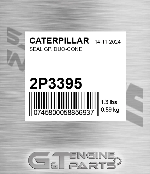 2P-3395 Seal Gp. Duo-cone for CATERPILLAR