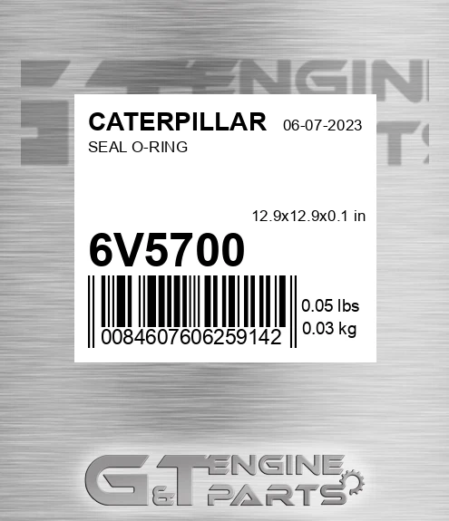 6V-5700 Seal O-ring