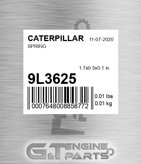 9L3625 CATERPILLAR Spring