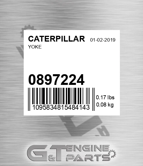 089-7224 Yoke for CATERPILLAR