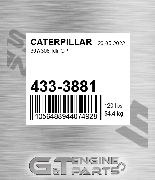 433-3881 307/308 Idlr Gp for CATERPILLAR