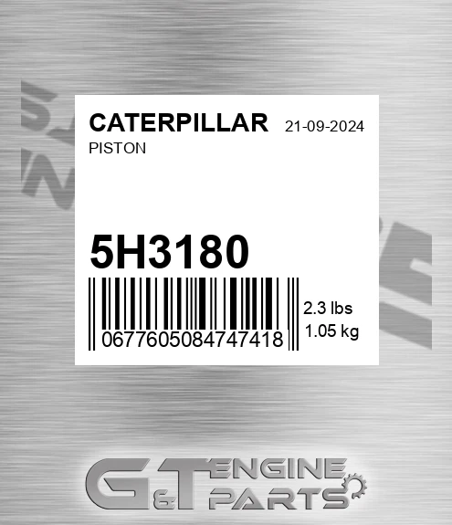 5H3180 Piston