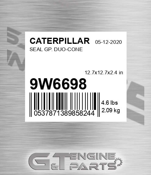 9W6698 Seal Gp. Duo-cone for CATERPILLAR