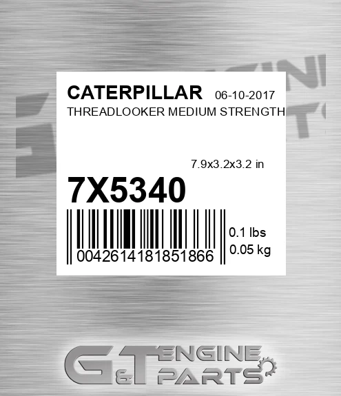 7X-5340 Threadlooker Medium Strength for CATERPILLAR
