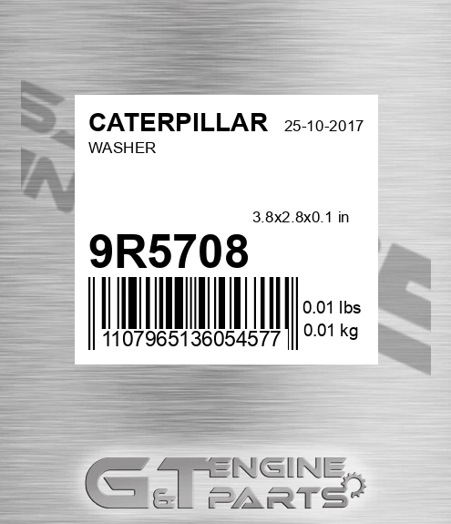 9R-5708 Washer for CATERPILLAR