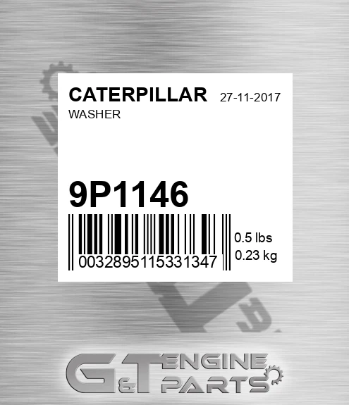 9P-1146 Washer for CATERPILLAR