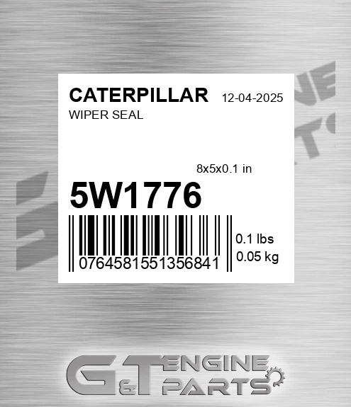 5W-1776 Wiper Seal for CATERPILLAR
