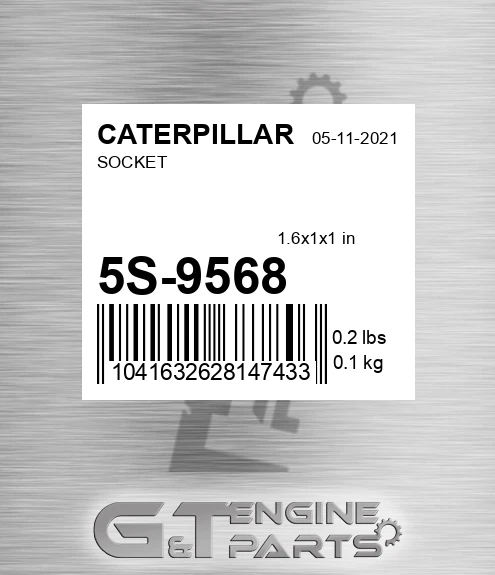 5S-9568 Socket for CATERPILLAR