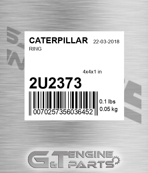 2U-2373 Ring for CATERPILLAR