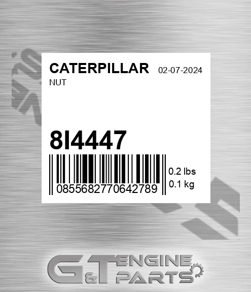 8I4447 Nut