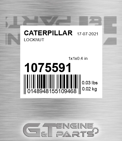 107-5591 Locknut