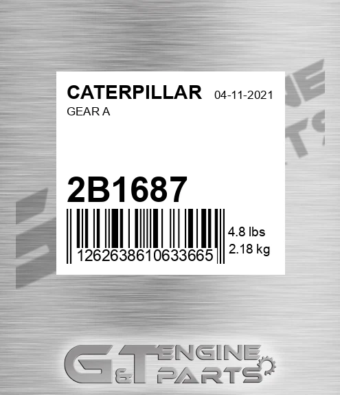 2B1687 Gear A