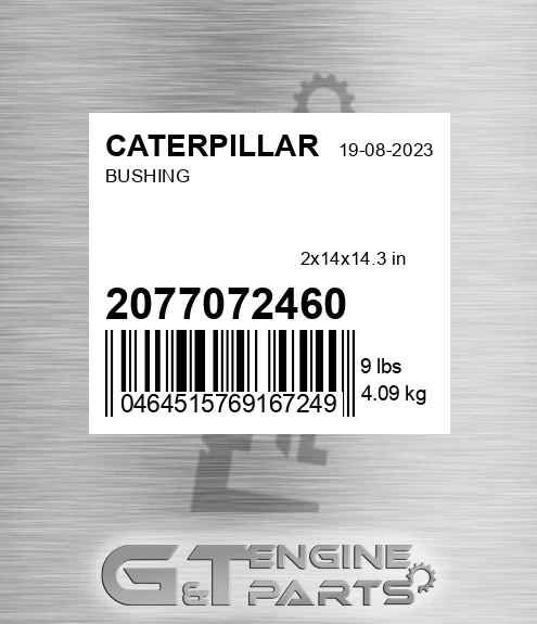 207-70-72460 Bushing