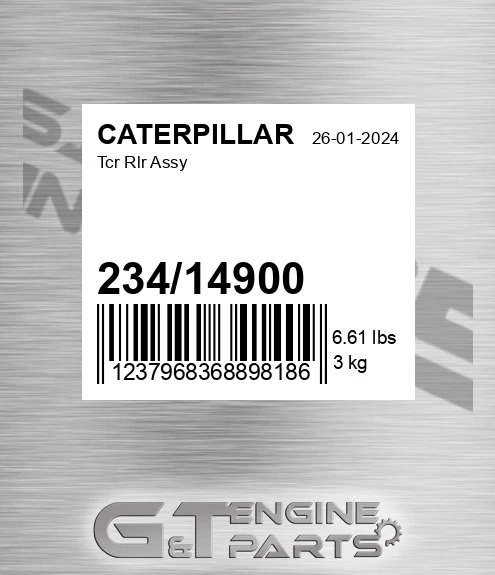 234/14900 Tcr Rlr Assy for CATERPILLAR
