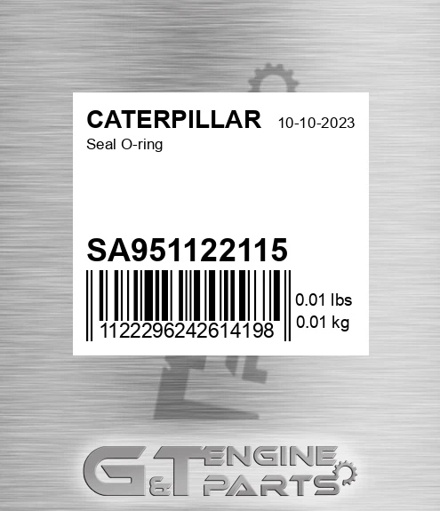 SA951122115 Seal O-ring