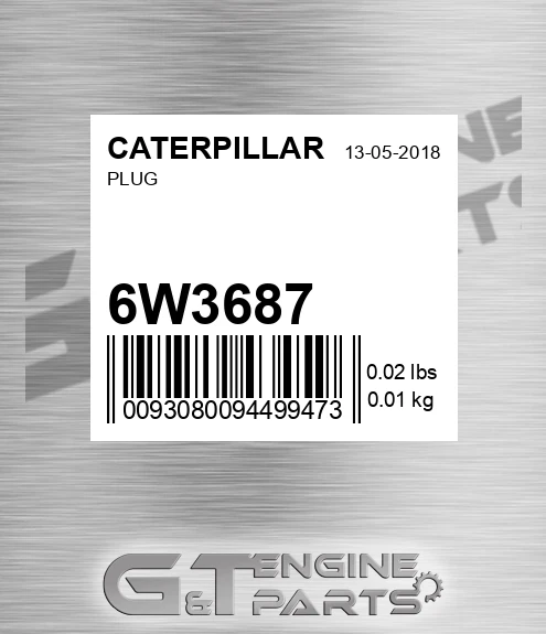 6W-3687 Plug