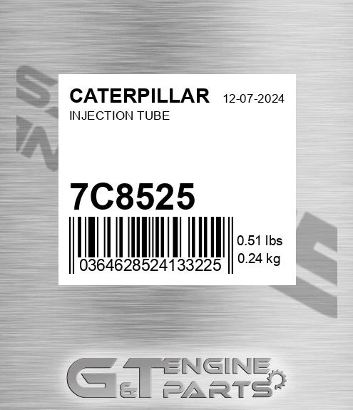 7C-8525 Injection Tube