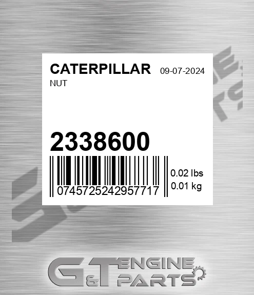 233-8600 Nut for CATERPILLAR