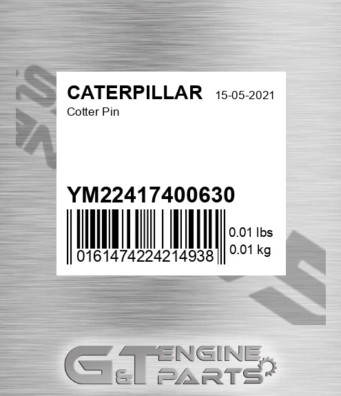 YM22417400630 Cotter Pin