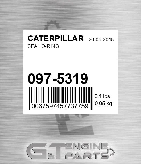 097-5319 Seal O-ring