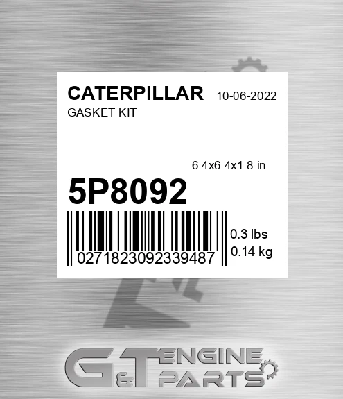 5P8092 Gasket Kit
