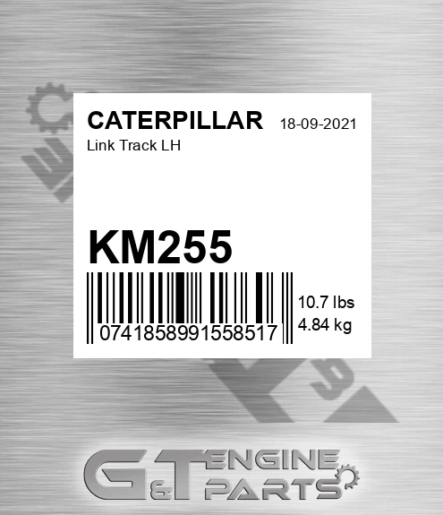 KM255 Link Track Lh for CATERPILLAR