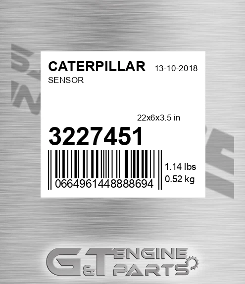322-7451 Sensor for CATERPILLAR