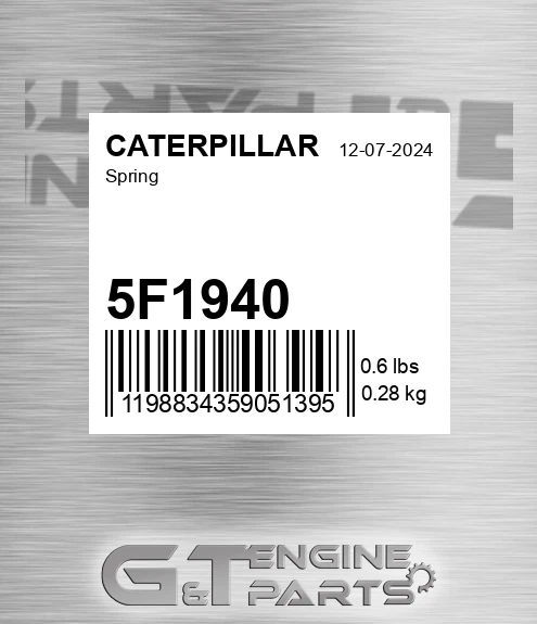 5F1940 Spring