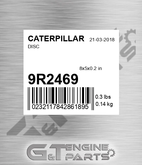 9R-2469 Disc for CATERPILLAR
