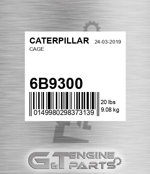 6B9300 Cage